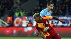 Český útočník Milan Škoda v akci v prvním utkání za turecký Rizespor. V... Český útočník Milan Škoda v akci v prvním utkání za turecký Rizespor. V...