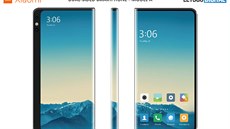 Xiaomi má patent na smartphone s displejem přetékajícím do zad. Xiaomi má patent na smartphone s displejem přetékajícím do zad.