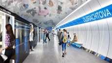 Metro D. Obrachtova Metro D. Obrachtova