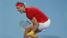 Rafael Nadal v semifinále ATP Cupu. Rafael Nadal v semifinále ATP Cupu.