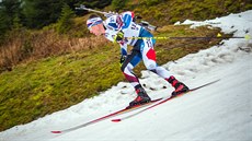 Český biatlonista Michal Krčmář ve sprintu Světového poháru v Oberhofu. Český biatlonista Michal Krčmář ve sprintu Světového poháru v Oberhofu.