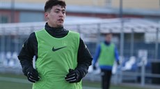 Pavel Dovhanjuk na tréninku Lišně. Pavel Dovhanjuk na tréninku Lišně.