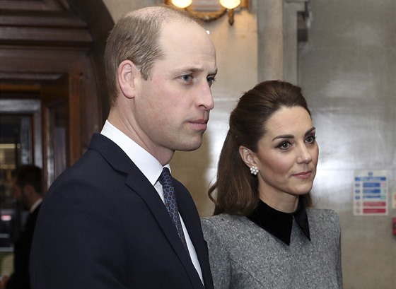 Princ William a vévodkyn Kate na pipomínce Mezinárodního dne památky obtí...