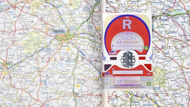 Dálniční známka pro rok 2020 Dálniční známka pro rok 2020