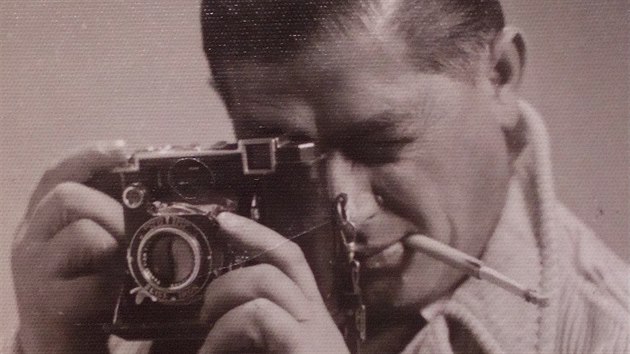 Karel Hájek na snímku z období první republiky Karel Hájek na snímku z období první republiky