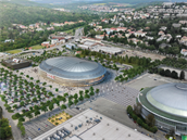 Novou hokejovou halu pro Kometu chtějí postavit na brněnském výstavišti za... Novou hokejovou halu pro Kometu chtějí postavit na brněnském výstavišti za...