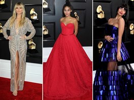 Nejkrásnjí róby z pedávání hudebních cen Grammy 2020