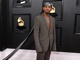 Raper Guapdad 4000 na cenách Grammy (Los Angeles, 26. ledna 2020)