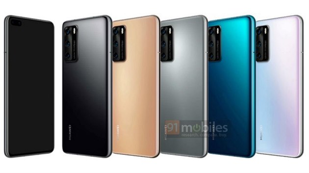 Render Huawei P40