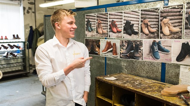 Václav Staněk založil obuvnickou firmu s názvem Vasky pár dnů po osmnáctých narozeninách.