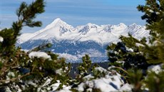 Vysoké Tatry od Andrejcové Vysoké Tatry od Andrejcové