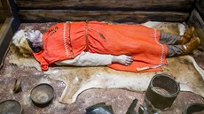 V archeologické části je i hrob velmože z doby halštatské. V archeologické části je i hrob velmože z doby halštatské.