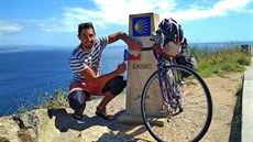 Po zdolání 3 300 kilometrů na kole Favorit dojel cyklista z Velkého Beranova až... Po zdolání 3 300 kilometrů na kole Favorit dojel cyklista z Velkého Beranova až...