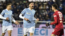 Mattia Valoti ze Spalu rozhodl duel s Atalantou Bergamo. Mattia Valoti ze Spalu rozhodl duel s Atalantou Bergamo.