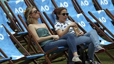 Návštěvníci Australian Open si užívají. Po apokalyptických obrazech z počátku... Návštěvníci Australian Open si užívají. Po apokalyptických obrazech z počátku...