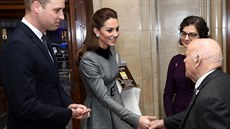 Princ William a vévodkyn Kate na pipomínce Mezinárodního dne památky obtí...