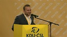 Marian Jure�ka byl zvolen p�edsedou KDU-�SL