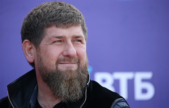 eenský prezident Ramzan Kadyrov v Grozném (5. února 2020)
