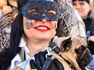 Děti i dospělí v maskách, proudem tekoucí slivovice, hasiči na starém voze i mnoho přihlížejících, to všechno přineslo dnešní Malostranské masopustní veselí. Průvod masek si zazpíval u sochy TGM a dále pokračoval Nerudovou ulicí směrem na Kampu, doprováze Děti i dospělí v maskách, proudem tekoucí slivovice, hasiči na starém voze i mnoho přihlížejících, to všechno přineslo dnešní Malostranské masopustní veselí. Průvod masek si zazpíval u sochy TGM a dále pokračoval Nerudovou ulicí směrem na Kampu, doprováze
