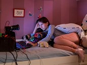 Záběr z natáčení dokumentu V síti režisérů Barbory Chalupové a Víta Klusáka. Záběr z natáčení dokumentu V síti režisérů Barbory Chalupové a Víta Klusáka.