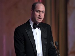 Princ William na cenách BAFTA (Londýn, 2. února 2020)