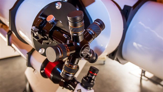 Na hvězdárně mají několik nových dalekohledů.