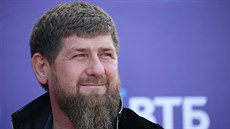 eenský prezident Ramzan Kadyrov v Grozném (5. února 2020)