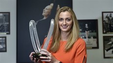Tenistka Petra Kvitová převzala v sídle Českého olympijského výboru v Praze... Tenistka Petra Kvitová převzala v sídle Českého olympijského výboru v Praze...