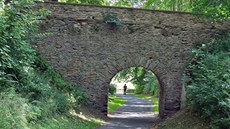 Nejstarší ašský objekt - kamenný most z roku 1724. Nejstarší ašský objekt - kamenný most z roku 1724.