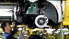 Továrna Hyundai v korejském Ulsanu Továrna Hyundai v korejském Ulsanu