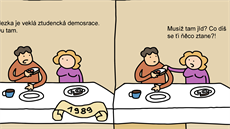 Z komiksu Opráski sčeskí historje Z komiksu Opráski sčeskí historje