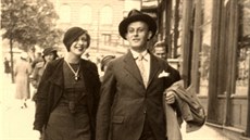 Zdeněk Bořek-Dohalský se svou manželkou Annou. Zdeněk Bořek-Dohalský se svou manželkou Annou.
