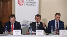 Národní sportovní agentura představila svou radu i plány. Na snímku je šéf... Národní sportovní agentura představila svou radu i plány. Na snímku je šéf...