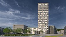 Výkovou budovu v centru Blanska pestaví na bytovku, bude v ní 69 byt.