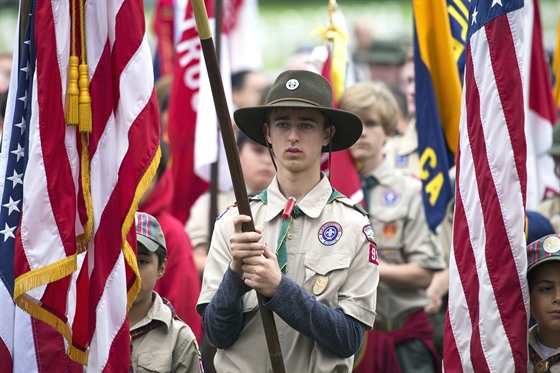 lenové americké skautské organizace Boy Scouts of America