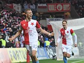 Tomáš Souček a Milan Škoda už gól za Slavii neoslaví.