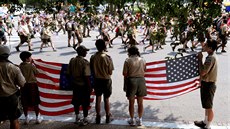 Oslavy 100 let od zaloení americké skautské organizace Boy Scouts of America...