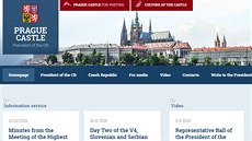 Na oficiálních stránkách Praského hradu se termín Czechia nepouívá.