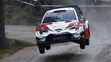 Kalle Rovanperä při Švédské rallye. Kalle Rovanperä při Švédské rallye.