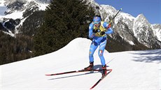 Italská biatlonistka Dorothea Wiererová ve vytrvalostním závodě na MS v... Italská biatlonistka Dorothea Wiererová ve vytrvalostním závodě na MS v...