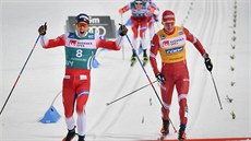 Norský běžec na lyžích Paal Golberg vyhrál stíhací závod SP v Östersundu, ve... Norský běžec na lyžích Paal Golberg vyhrál stíhací závod SP v Östersundu, ve...