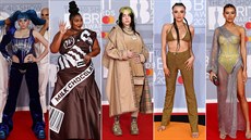 Móda na Brit Awards 2020 Móda na Brit Awards 2020