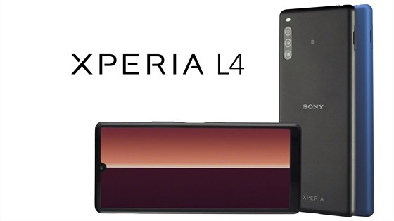 Sony Xperia L4: trojitý foák, velká baterie a výez v displeji