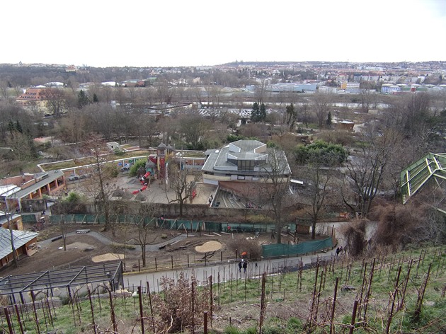 Stavební práce v ZOO pokračují i v únoru.