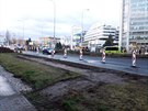 U metra Pankrác bude zřejmě jako v minulosti provizorní autobusová zastávka. U metra Pankrác bude zřejmě jako v minulosti provizorní autobusová zastávka.