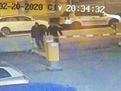 Muži, kteří přijeli ve voze Škoda Roomster. Muži, kteří přijeli ve voze Škoda Roomster.