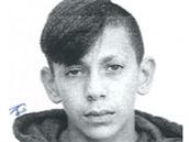 Hledaný třináctiletý chlapec Petr Ščuka. Hledaný třináctiletý chlapec Petr Ščuka.