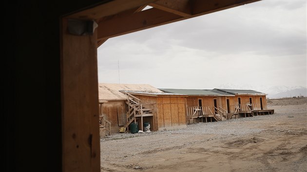 Oputn americk vojensk zkladna Shank v afghnsk provincii Lgar, na kter psobil tak esk rekonstrukn tm PRT. (snmek z dubna 2014)