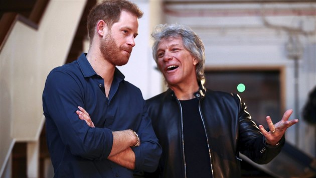 Princ Harry a Jon Bon Jovi, 28. nora 2020