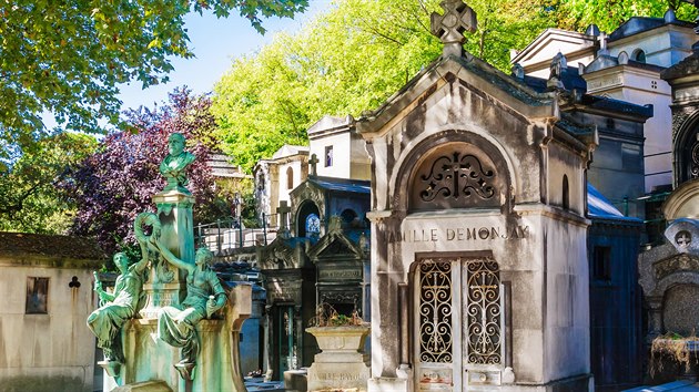 Hřbitov Père-Lachaise v Paříži